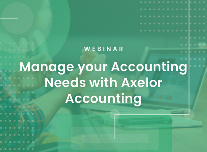 Manage your Accounting Needs with Axelor Accounting